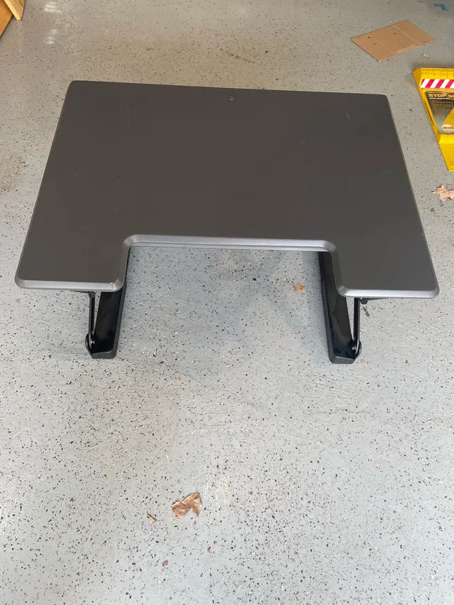 Adjustable Height sit stand Desk Converter thumbnail