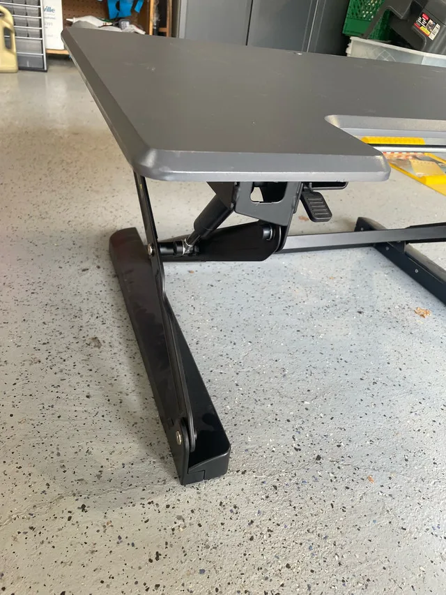 Adjustable Height sit stand Desk Converter image indicator(3)