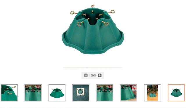 NEW - 8 ft Christmas tree stand - photo 3