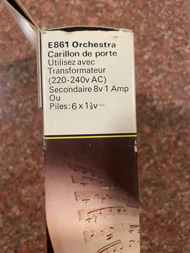 Friedland E861 Chime door bell image indicator(3)