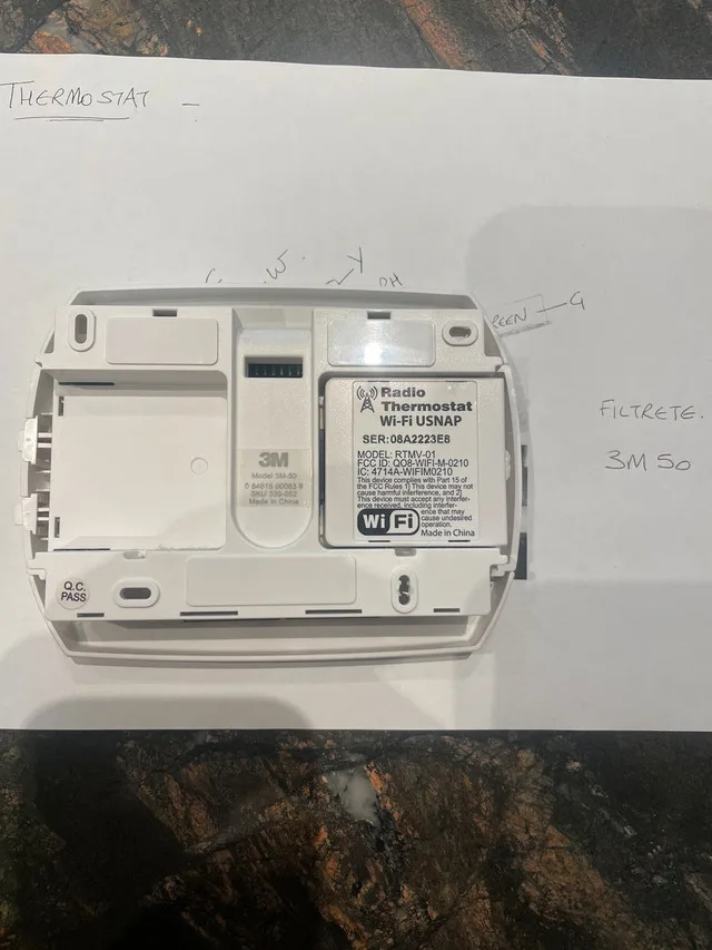 Filtrete 3M50 Wifi Smart Thermostat image indicator(4)