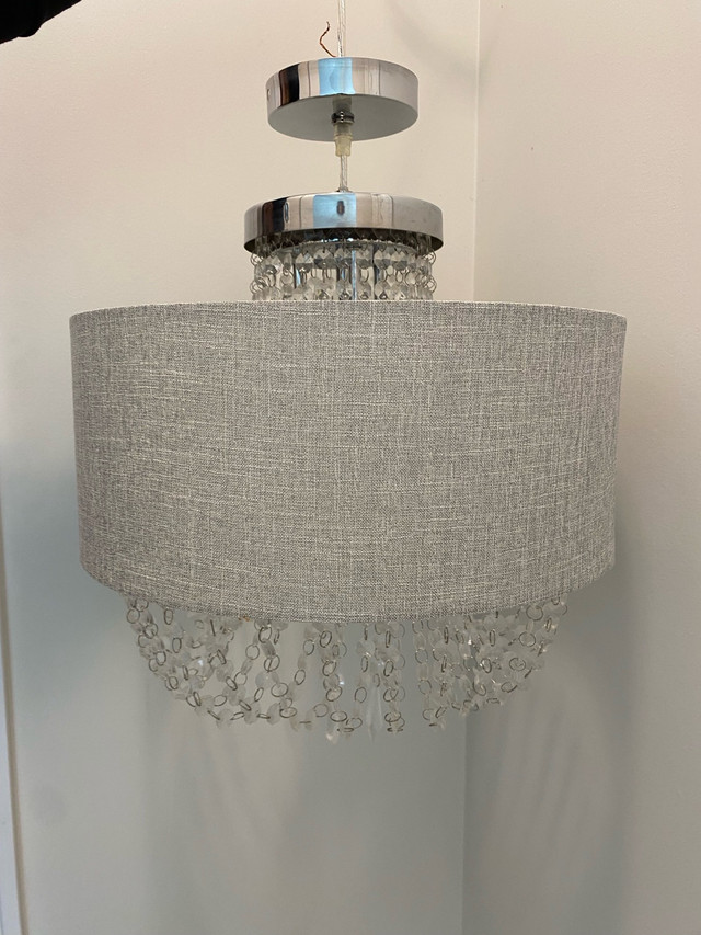 Bouclair Crystal Chandelier