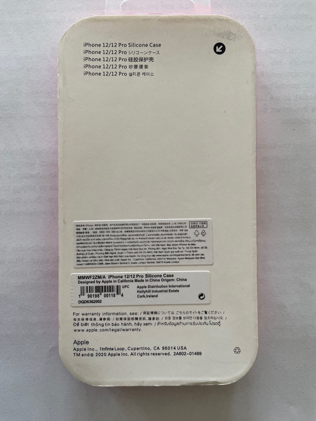 iPhone 12 Apple Original pink silicone case - photo 2