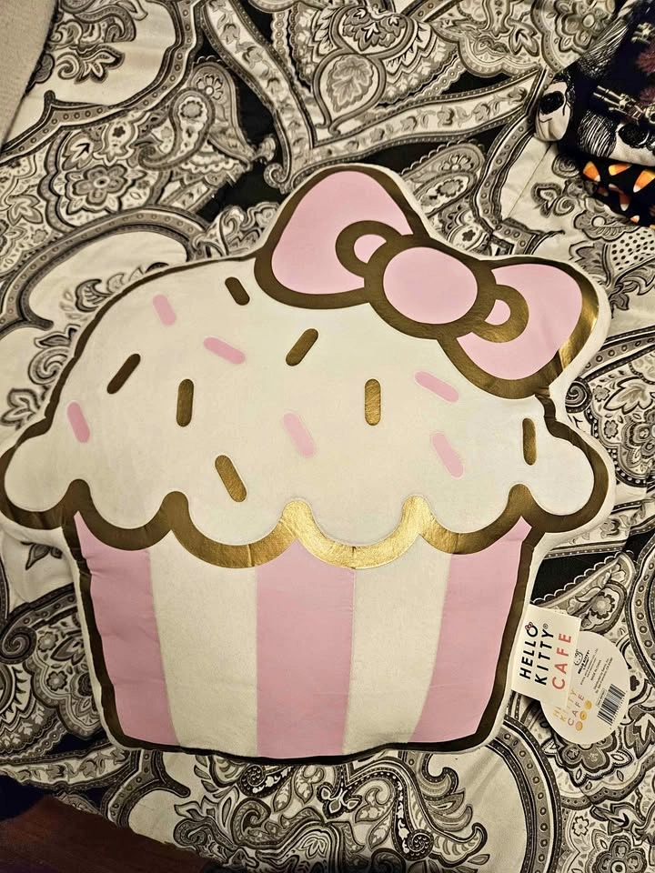 Hello Kitty Cafe Cupcake Cushion Pillow