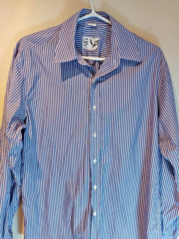 Men long-sleeve dress shirt various sizes
