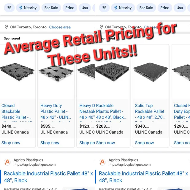 ➡️ Heavy-Duty Industrial Plastic Pallets image indicator(5)
