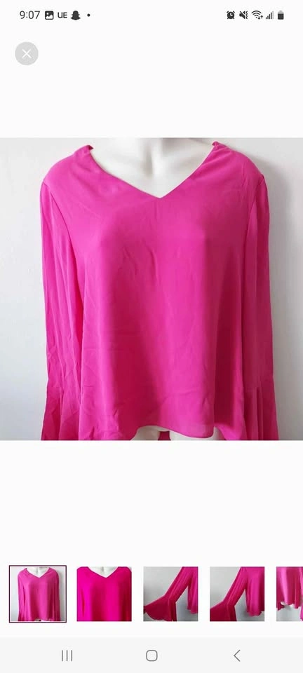 Ladies Suzy Sheir top size L