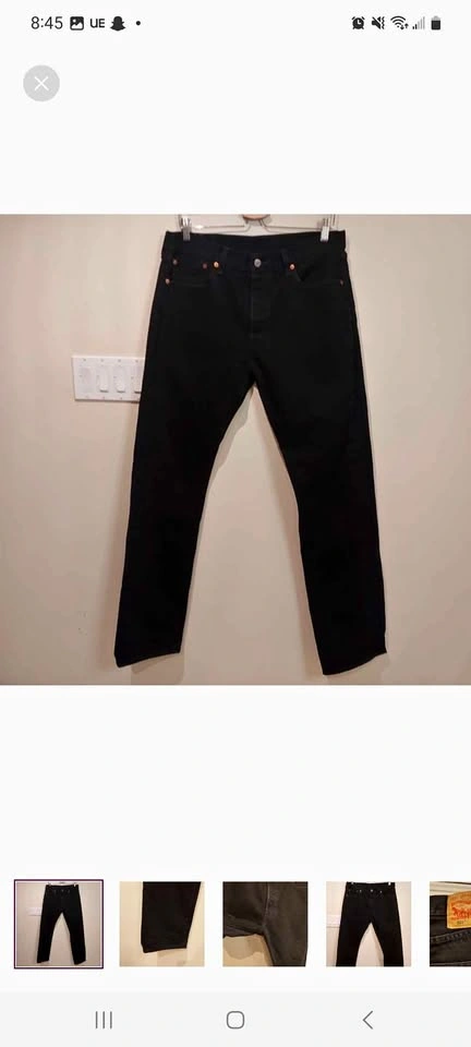 Men jeans size 33