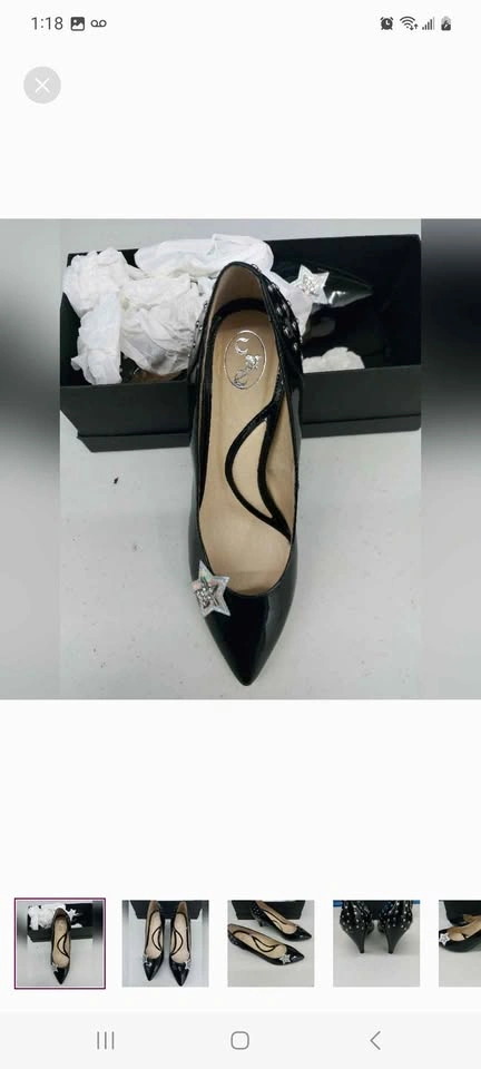 Ladies high heels shoes size 7.5 - photo 2