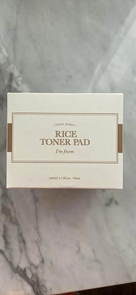 I'm from Rice Toner Pads - Korean Skincare BNIB