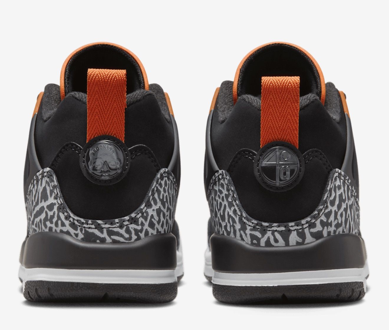 Jordan’s Spiked Low ORANGE & Black - photo 3