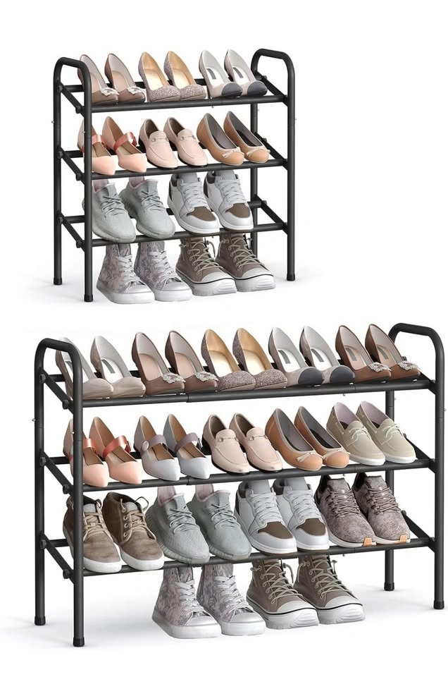 Expandable metal shoe rack - photo 3