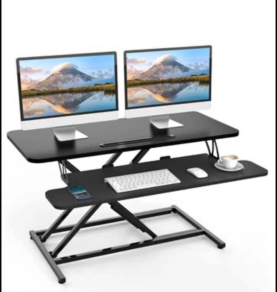 ERGOMAKER Standing Desk Converter - 36" Wide