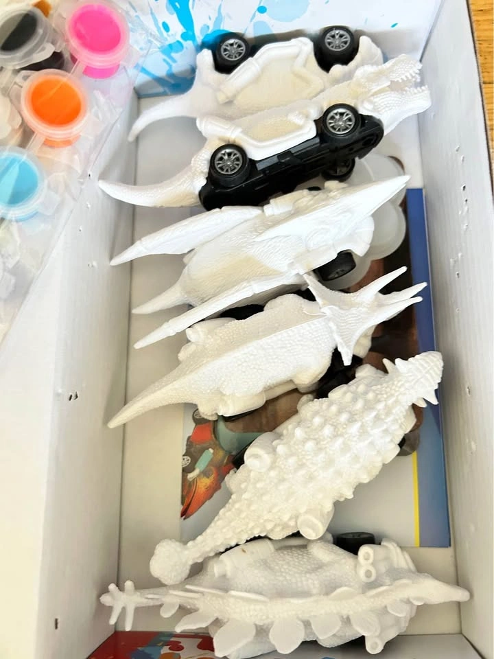 DIY Painting Dino Cars Kit for kids - photo 2