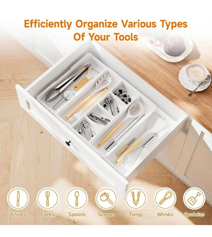 Expandable Utensil Drawer Organizer