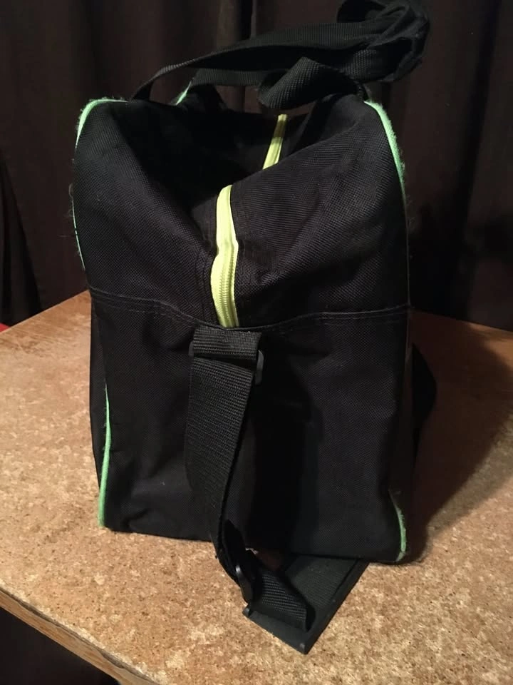 DV8 ZOMBIE SINGLE BOWLING BALL BAG TONIGHT WE BOWL BLACK & GREEN - photo 3