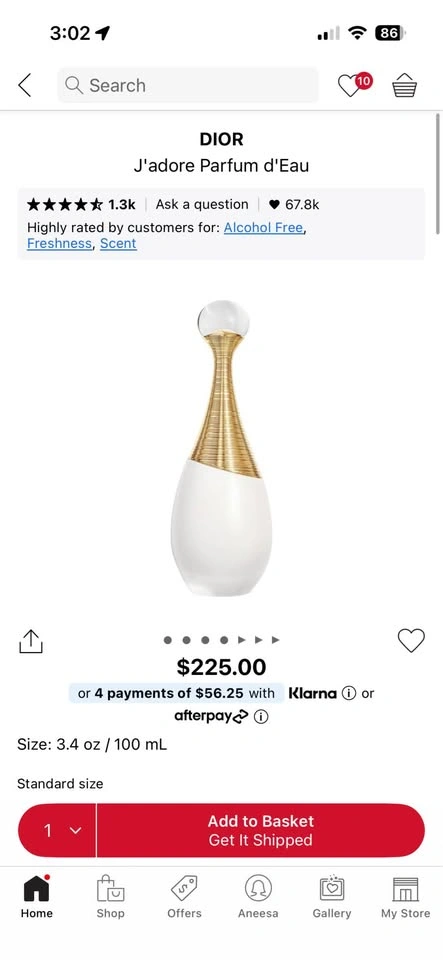 J’adore Dior eau de Parfum - photo 3