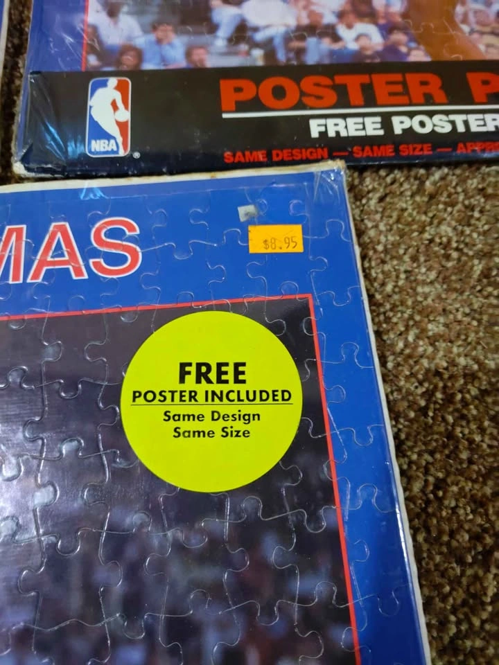 Vintage Rare 1988 Sports Poster Puzzles x3 - photo 4