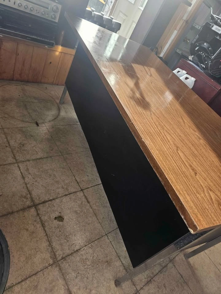 Wooden office table - photo 4