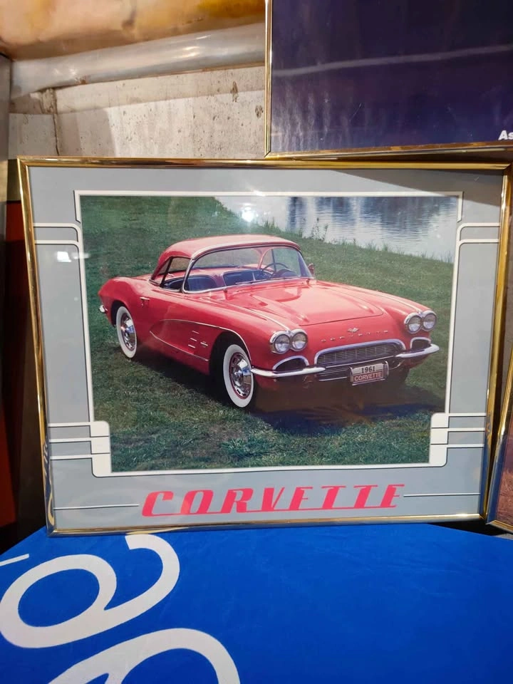 Vintage 80's Sport Cars Framed Posters x3 - photo 3