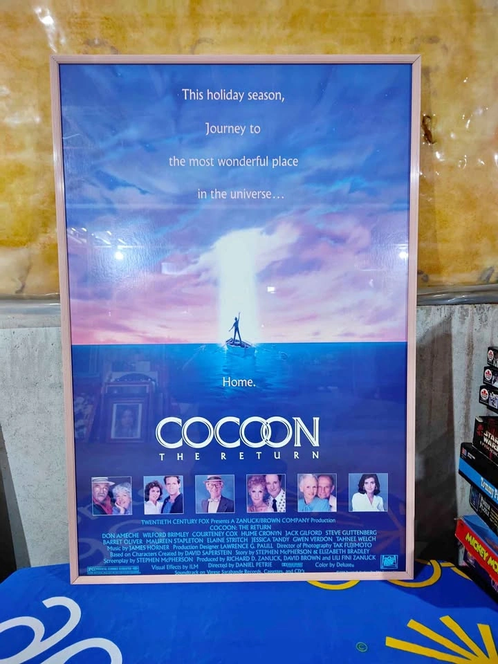 Vintage Rare 1988 Cocoon The Return Movie Poster Framed