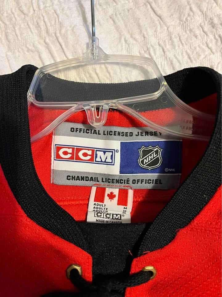 KSA Certified Dion Phaneuf Authentic CCM Jersey Autographed - photo 5