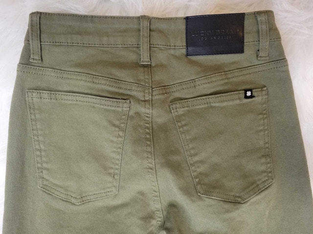 Lucky Brand Women's Army Green Jeans - Size 00 - photo 4