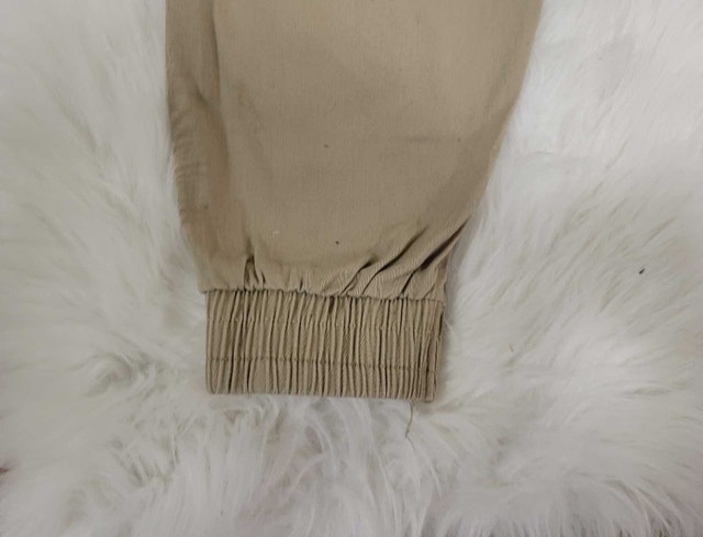 High Rise Women's Joggers - Blue Notes Beige - Size M