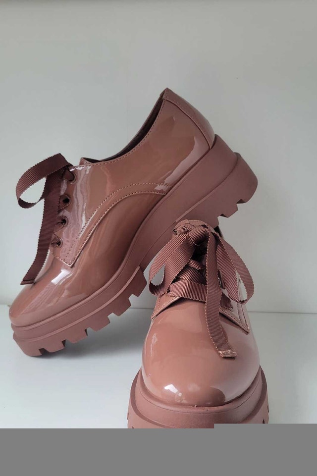 Aldo Pink Patent Leather Closed Shoes - photo 5