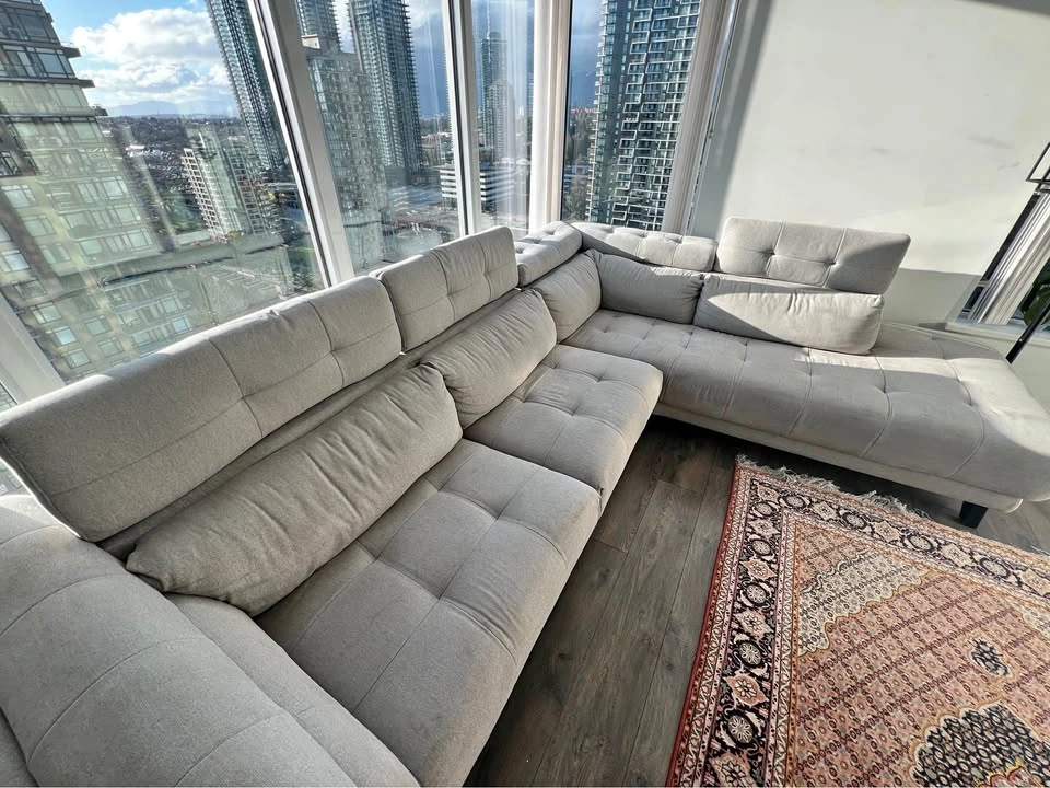Modern Grey Sectional Sofa