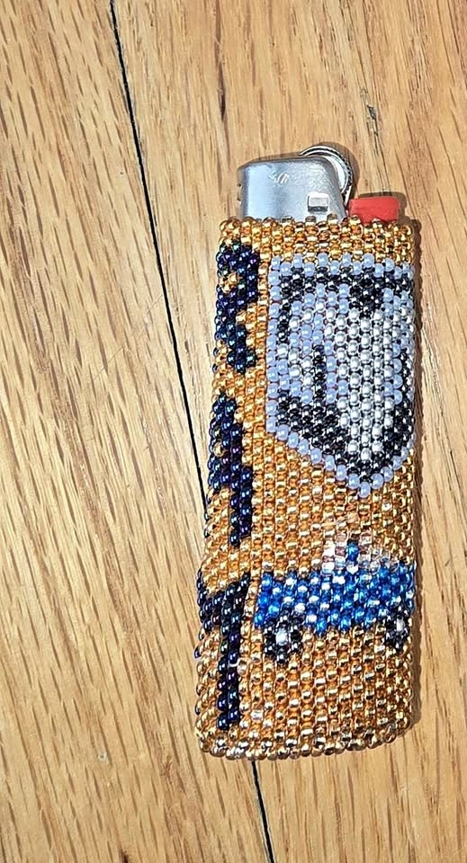 Beaded Lighter Cover