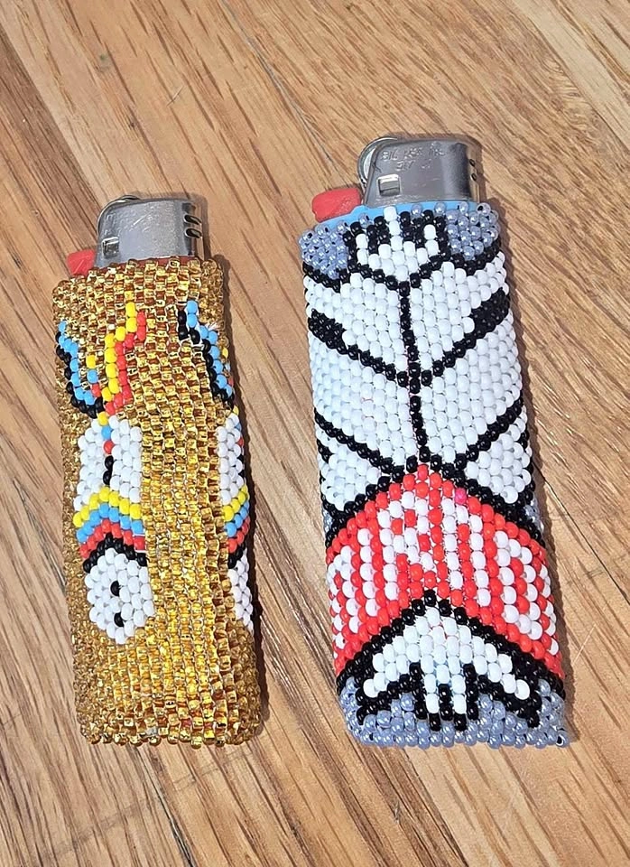 Beaded Lighter Covers