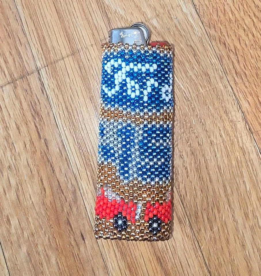 Beaded Lighter Covers - photo 4
