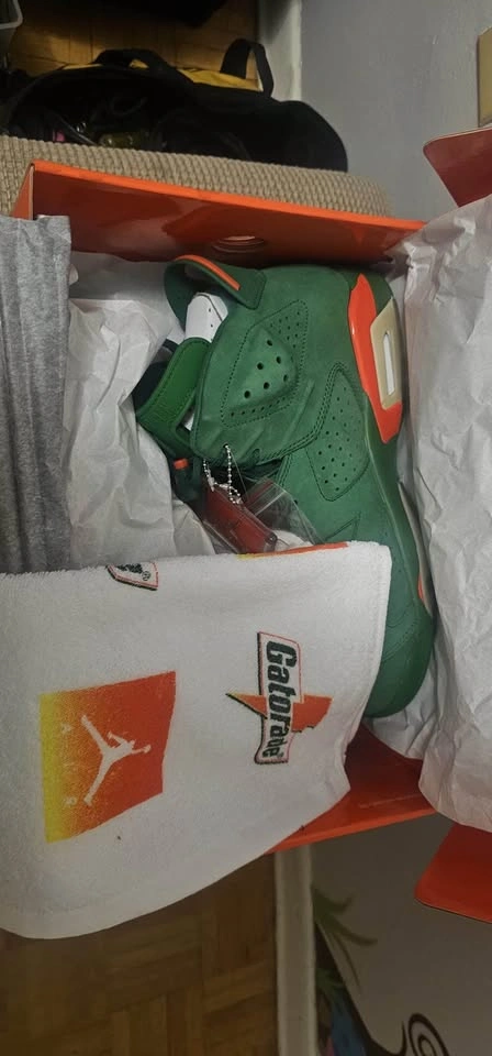 Jordan Gatorade Sixes Size 10 - photo 4