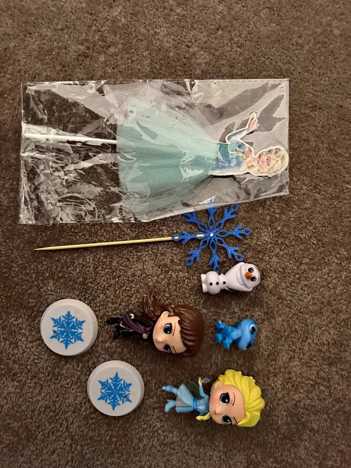 Frozen Elsa Cake Topping Decoration