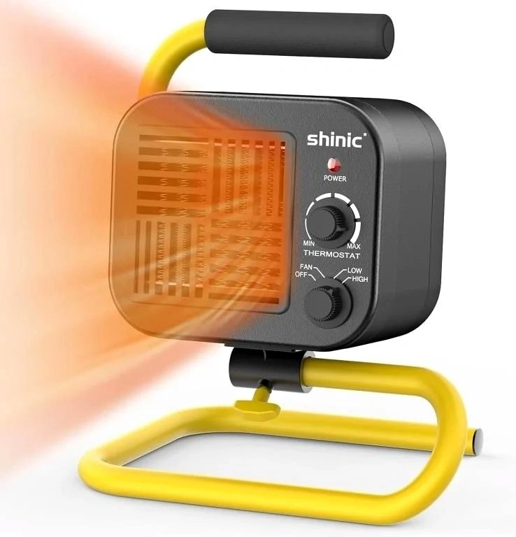 Portable Space Heater with Thermostat - Adjustable Head - New!