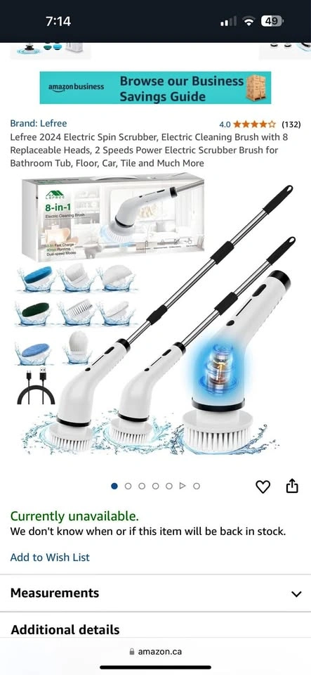 Brand new Lefree Electric Cleaning Brush