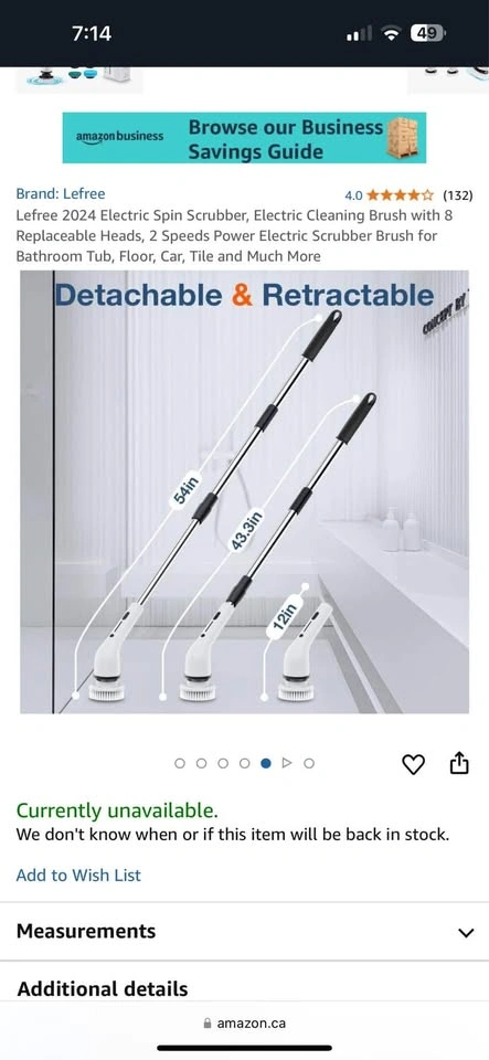 Brand new Lefree Electric Cleaning Brush - photo 2