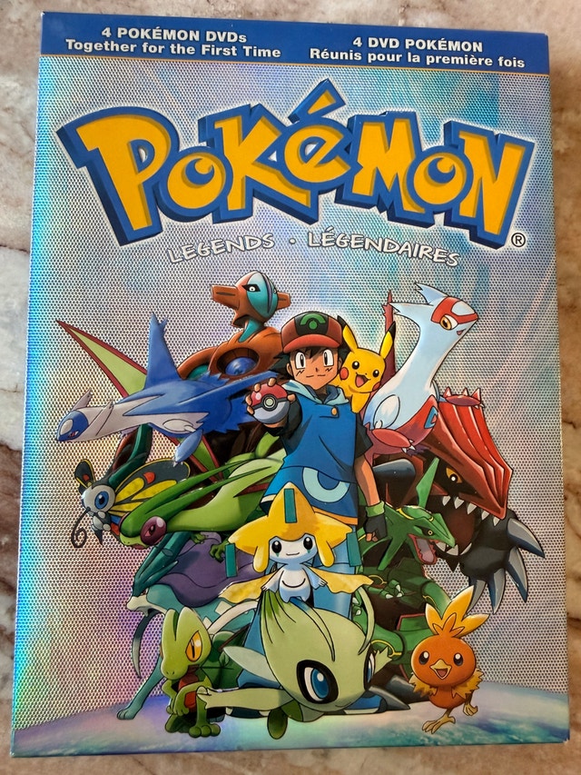 Pokemon Legends 4 DVD Set!