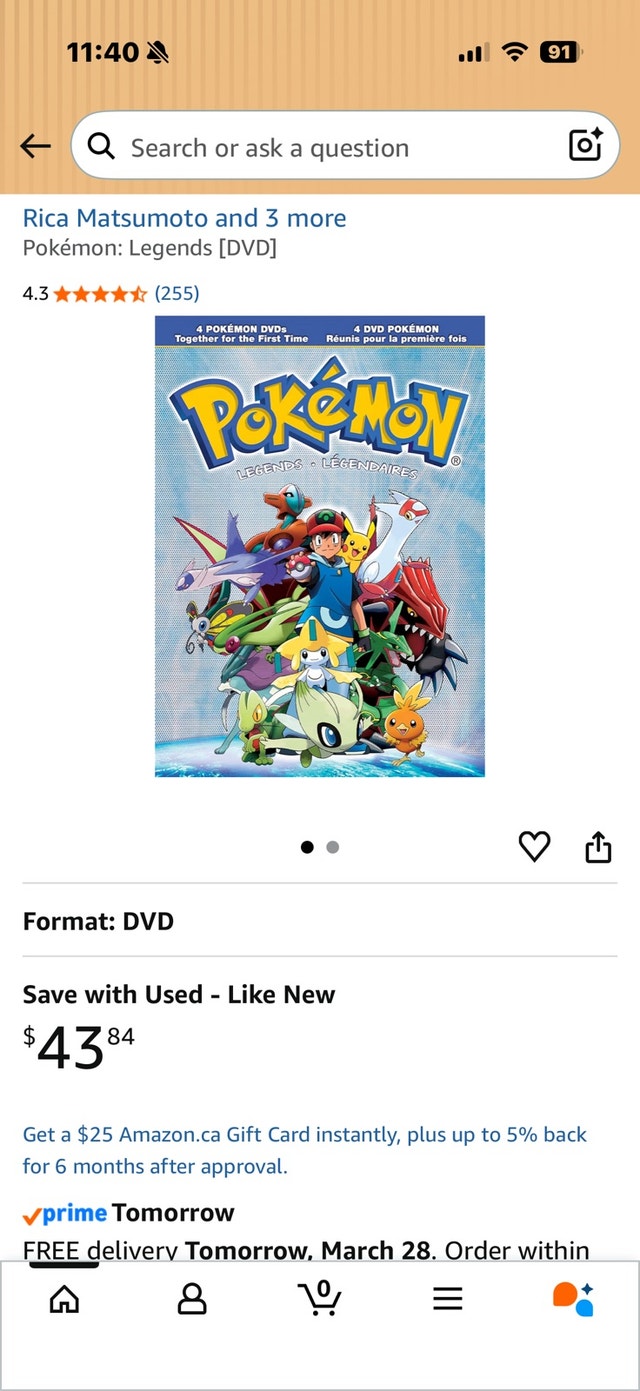 Pokemon Legends 4 DVD Set! - photo 3