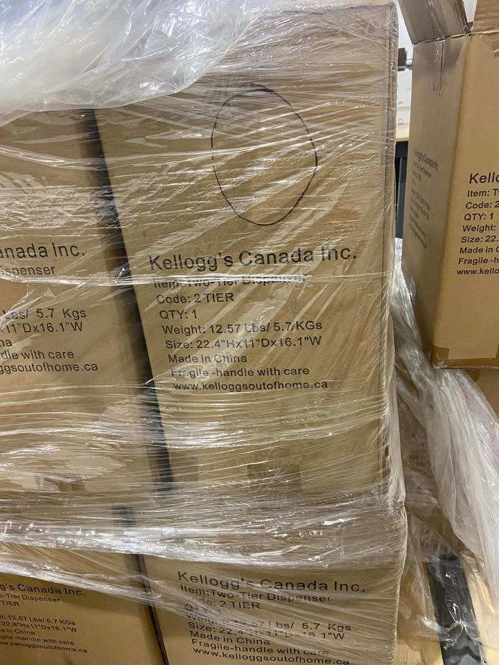 Kellogg's Double Industrial Commercial Cereal Dispenser - photo 2