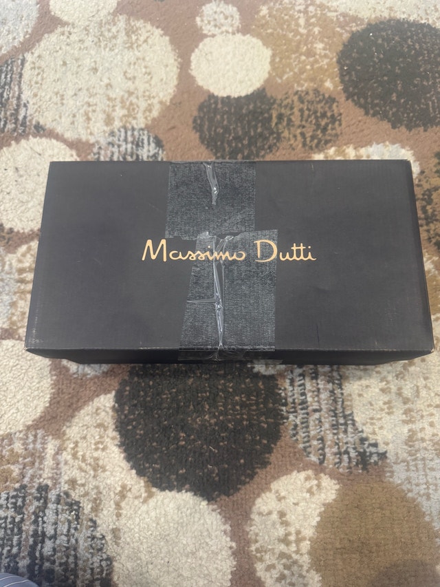 Massimo Dutti Black Loafers - Brand New w/ Tags