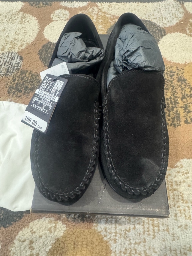 Massimo Dutti Black Loafers - Brand New w/ Tags - photo 3