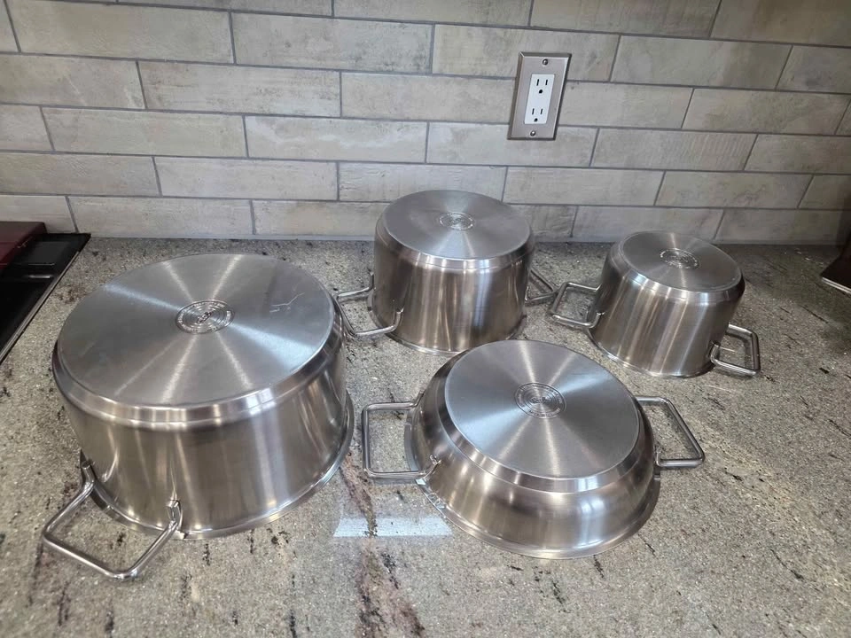 Fissler Pure Collection Stainless Steel Cookware Set, 7-piece - photo 5