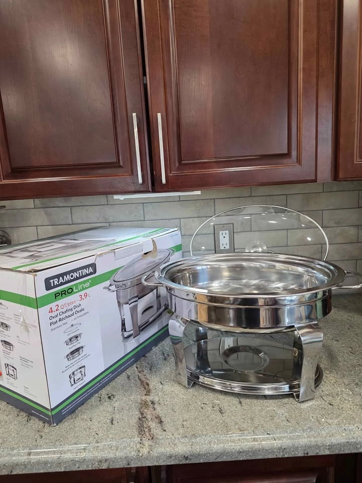 Tramontina Oval Chafing Dish For Sale - photo 3