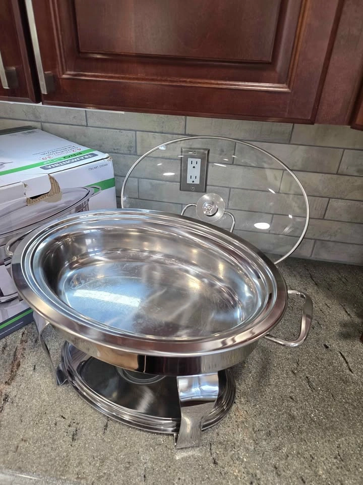 Tramontina Oval Chafing Dish For Sale - photo 4