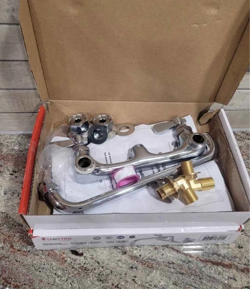 Sagetra Wall Mount Commercial Faucets - photo 2