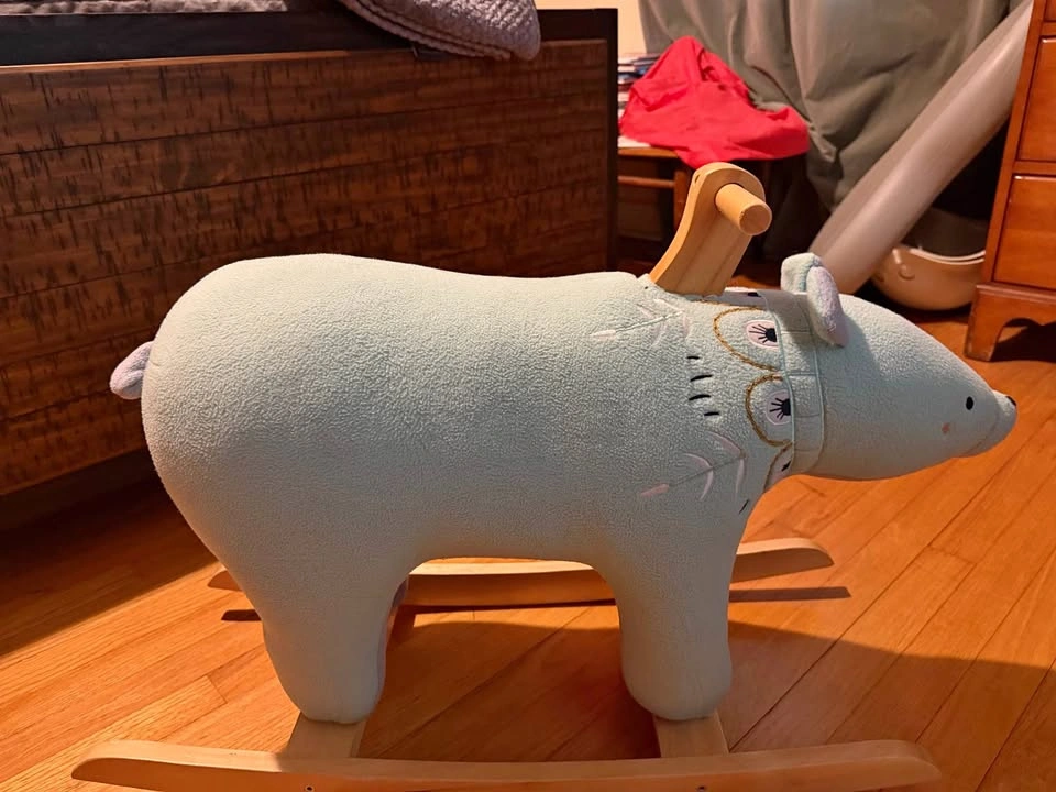 Land Of Nod Polar Bear Rocker