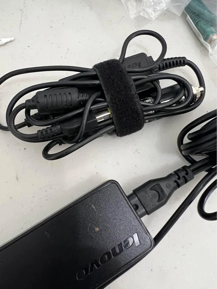 Lenovo Laptop Charger and Car Charger - photo 2