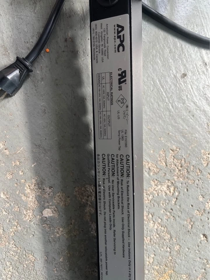 APC AP9567 Rack PDU, Basic, Zero U, 15A, 100/120V, (14) 5-15 - photo 2